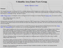 Tablet Screenshot of calug.org